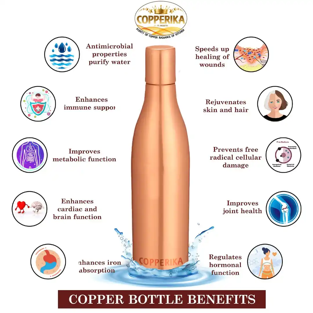 Economically Designed Copper Bottle