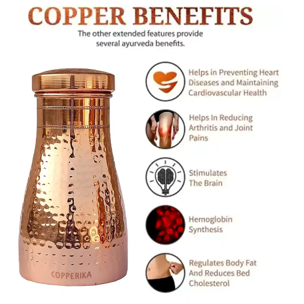 Hammer Copper Bottle