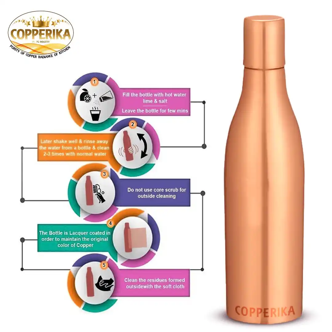 Economically Designed Copper Bottle